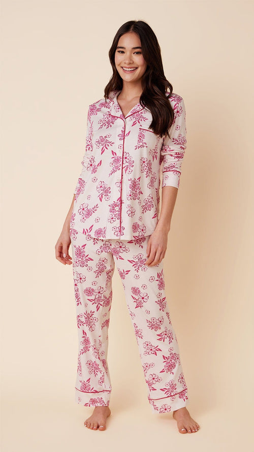 Malia Pima Knit Pajama Main Pink