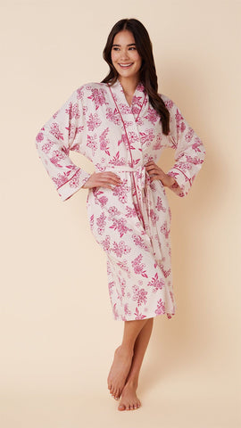 Malia Pima Knit Kimono Robe