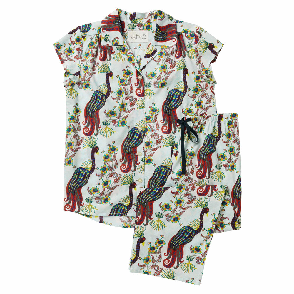 Peacock Tropicale Luxe Pima Capri Extra White