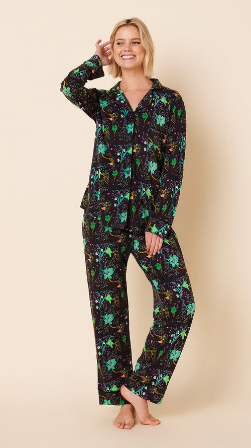 Stargazer Pima Knit Pajama Extra Black