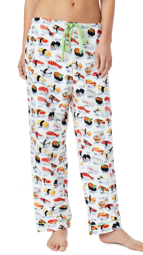 Sushi Cotton Pant - White – The Cat's Pajamas
